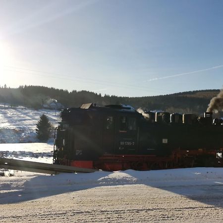 Ferienwohnung Bimmelbahn Blick Oberwiesenthal Exterior foto